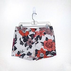 NWT Ann Taylor Devin City Floral Shorts